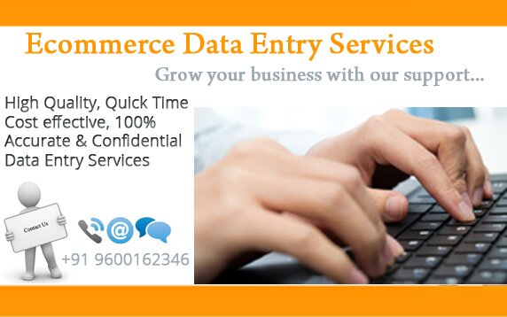 ecommerce data entry services